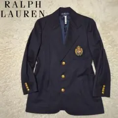 極美品　polo by Ralph Lauren 紺ブレ　金ボタン　usa製　L 美品】 ポロラルフローレン 紺ブレ ジャケット 金ボタン 希少