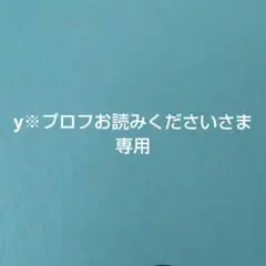y※プロフお読みくださいさま専用