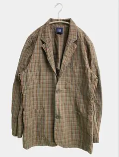 OLDGAP テーラードジャケット チェック柄のサムネイル