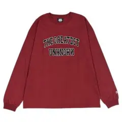 PATCHED LONG SLEEVE TEE [RED] XL kinggnu