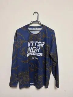 YONEX INTER HIGH 2024 KYUSHU 長袖シャツサイズL