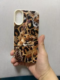 ヒョウ柄 iPhone用ケース
