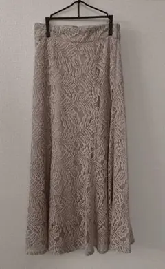 レース ロングスカート