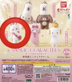 산리오 実写版ミニチュアチャーム ウィッシュミーメル 가챠