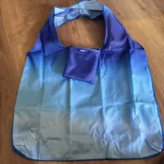 ANA グラデーションブルー エコバッグ