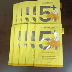 numbuzin 5+ グルタチオンビタミンCシートマスク 10枚