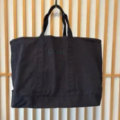 L.L.Bean トートバッグ 大容量 キャンバス ネイビー エルエルビーン