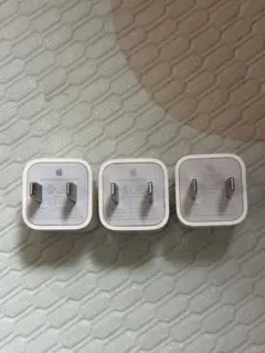 Apple 電源アダプター 3個セット
