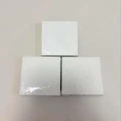 ミニキャンバス 約5cm×5cm 3枚セット 正方形　白　未使用のサムネイル