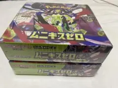 シュリンク付 ムニキスゼロ 未開封 4ボックス ポケモンカードMEGA