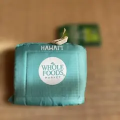 Whole Foods Market エコバッグ ハワイデザイン　アクアブルー