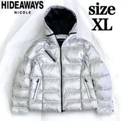 極美品 HIDEAWAYS NICOLE ダウン ジャケット XL