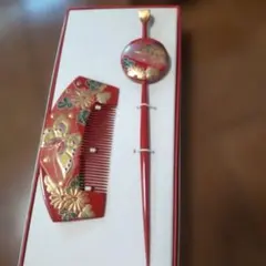 和装小物 髪飾り かんざし 櫛 セット