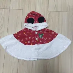 ミッキー耳付きポンチョ