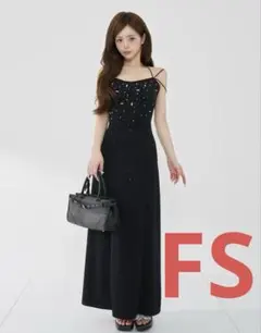 Darich レディビジューキャミロングワンピース BLK 【FS】 ダーリッチ レディビジューキャミロングワンピース BLK FS - メルカリ