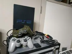 動作確認済みPS2本体 メモリーカード コントローラー×2 セット