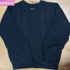 SUREVE 黒　美品　ニット　レディース　冬服　長袖　Mサイズ　即日発送