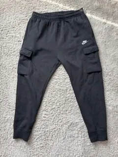 ほぼ新品 NIKE ナイキ カーゴパンツ ブラック ジョガーパンツ XLサイズ