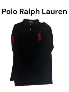 Polo Ralph Lauren ビッグポニー 長袖ポロ 黒 M