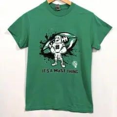 【ギルダン】プリントTシャツ アメフト イーグルス 半袖 グリーン S