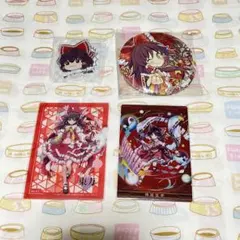 東方Project 缶バッジ アクリルスタンド ウエハース 博麗霊夢