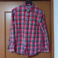 UNIQLO 長袖シャツ Lサイズ チェック柄
