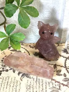 ピンクレムリアンシード　スカーレットテンプルレムリアン　プレゼント付き♪