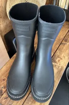 HUNTER ブラック　レインブーツ　長靴 UK 6
