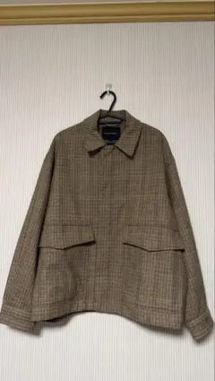 NIKO AND... チェック柄 ブルゾンジャケット　M