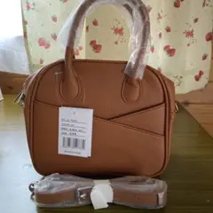 激安最終♡新品♡LIZDAYS♡キャメル♡ショルダー付きバック
