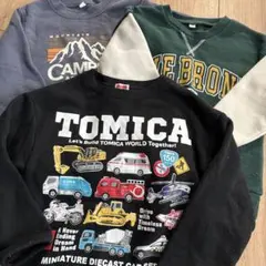 トレーナー 3点セット 110cm トミカ セット売り