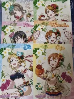 購入特典【μ's マリン ブロマイド 全種】ラブライブ 秋葉原