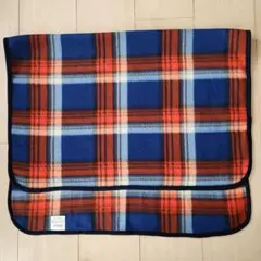 チェック柄ポリエステルブランケット