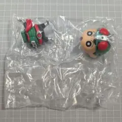 しんちゃん✕仮面ライダー新1号　ガシャポン