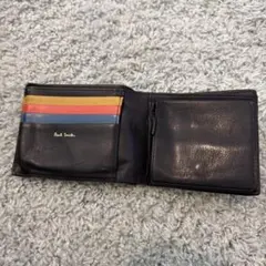 Paul Smith ブラック 二つ折り財布