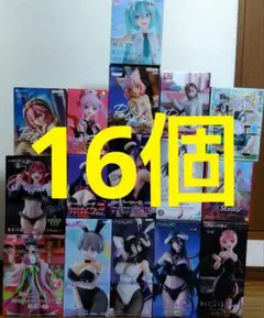 ■美少女フィギュア16個 猫猫/アルベド/フリーレン/初音ミク/宇崎花等①