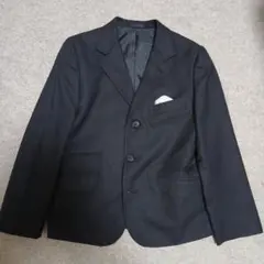 J.PRESS 黒 ストライプ スーツジャケット 120