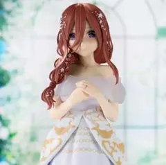『五等分の花嫁』 放送5周年を記念 アニメ原画展 中野三玖ウエディングフィギュア