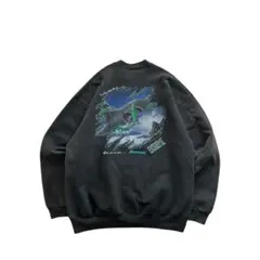 Vintage 90s~ プリント スウェット トレーナー ヘビーウェイト