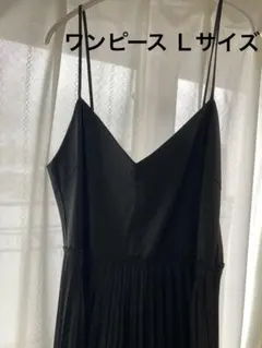 ザラ レザー風ワンピース