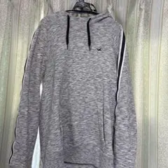 Hollister グレー パーカー S