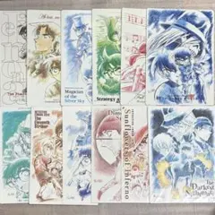 劇場版名探偵コナン 下敷き　12枚セット