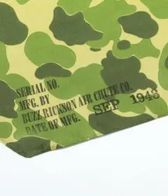 BUZZ RICKSON'S パラシュートクロス スカーフ 1943MODEL