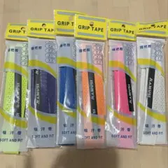 バドミントン グリップテープ 6色セット