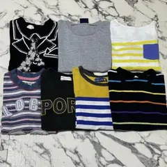 トップス　Tシャツ　半袖　100cm 7点セット　まとめ売り　男の子