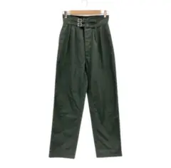 LENO ダブル ベルテッド グルカ トラウザー