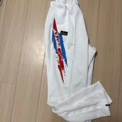 asics トレーニングパンツ ホワイト