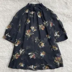 極美品 トゥモローランド ボールジィ コスモスプリントギャザー 