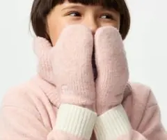 ヒートテックスフレヤーンニットミトン