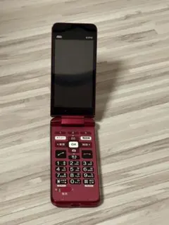 auかんたんケータイ ワインレッド色 (KYF41＆8405) - メルカリ